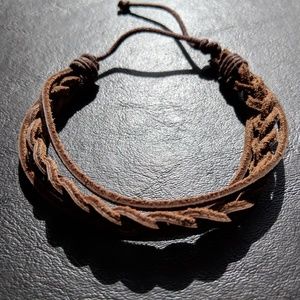 Hand Made Custom Leather Bracelet Collection
